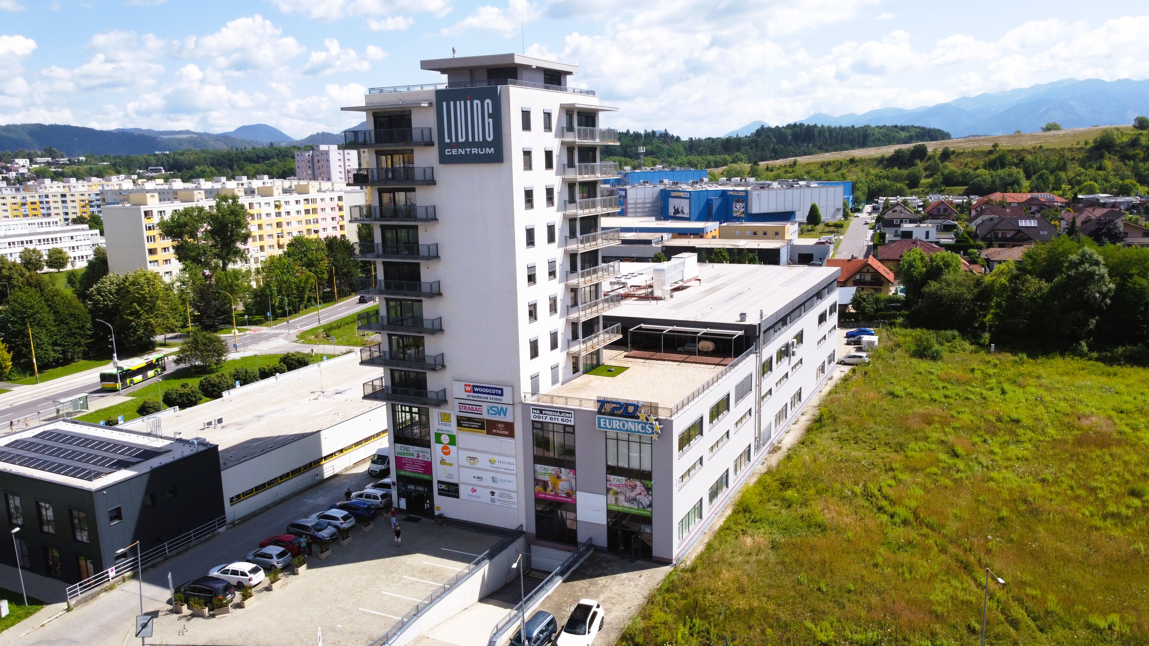 EXKLUZÍVNE! Obchodno - administratívne priestory LIVING CENTRUM, Žilina - Solinky